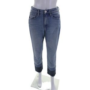 3x1 NYC Women's High Waist Five Pockets Light Wash Denim Pants Size 26